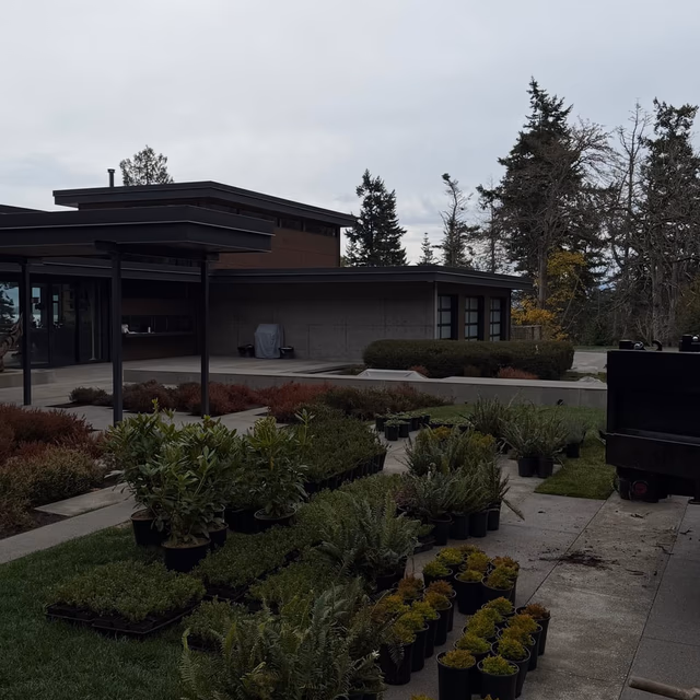Landscape installation by C & C Landscape
