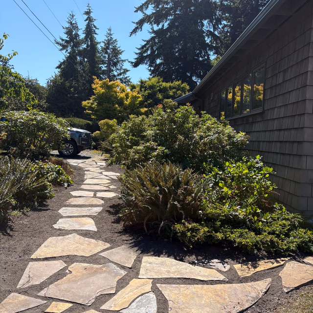 Hardscape project by C & C Landscape
