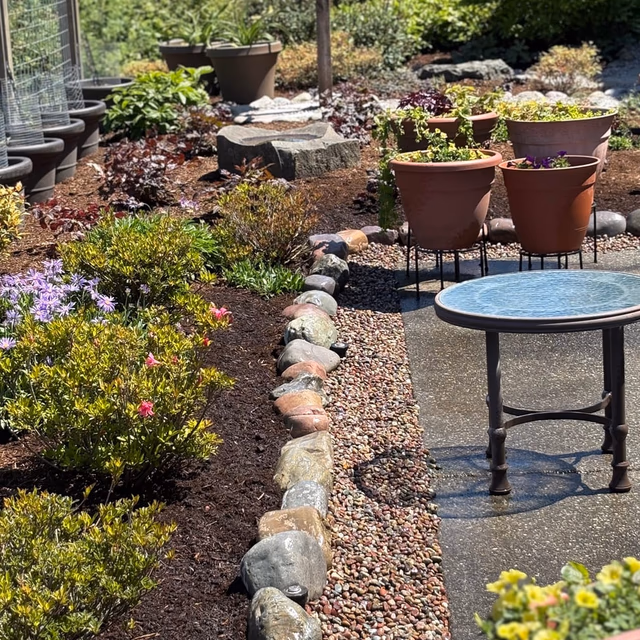 Landscape installation by C & C Landscape