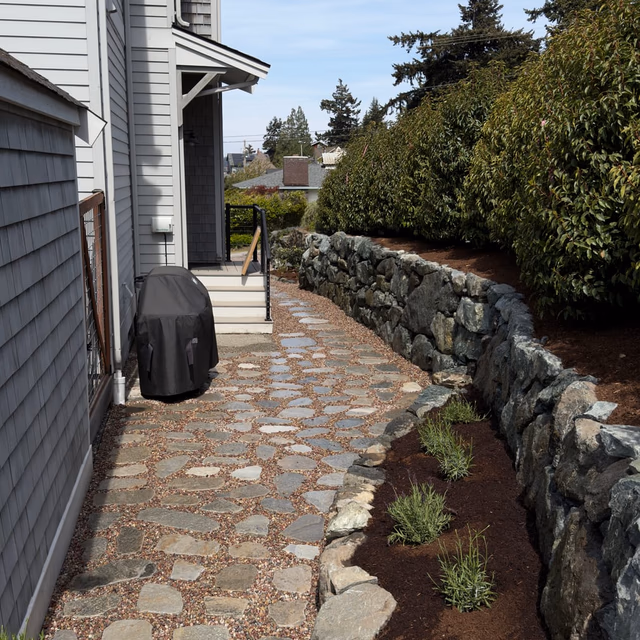 Landscape installation by C & C Landscape
