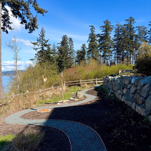 Landscape installation by C & C Landscape