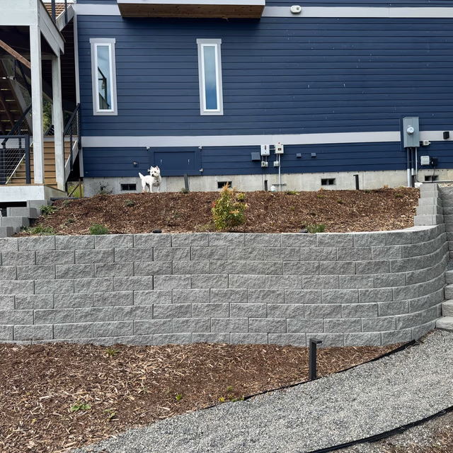 Hardscape project by C & C Landscape