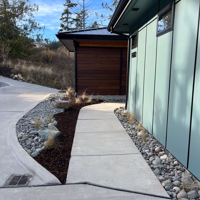 Landscape installation by C & C Landscape
